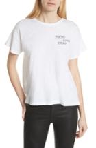 Women's Rag & Bone/jean Tokyo Love Story Vintage Tee, Size - White