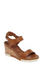 Women's Tamaris 'alis' Lug Sole Wedge Sandal Eu - Brown