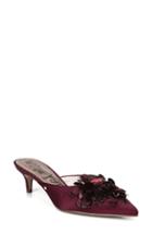 Women's Nina Davia Crystal Ankle Strap Sandal .5 M - Beige