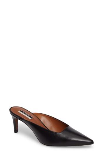 Women's Topshop Joanne Pointy Toe Mule .5us / 39eu - Black