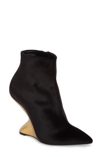 Women's Salvatore Ferragamo Bootie C - Black