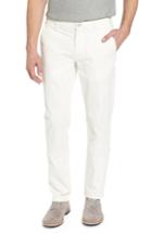 Men's Bonobos Tailored Fit Washed Stretch Cotton Chinos X 30 - White