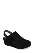Women's Chocolat Blu Ysabel Platform Sandal .5 M - Black