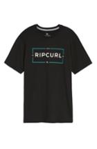 Men's Rip Curl Cage Classic Graphic T-shirt - Black