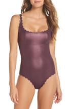 Women's Pilyq Gwen Reversible Seamless One-piece Swimsuit - Purple