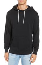 Men's Frame Cotton Classic Fit Hoodie - Black
