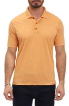 Men's Robert Graham Watsonville Jersey Polo - Orange
