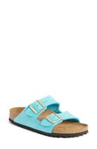Women's Birkenstock 'arizona' Soft Footbed Sandal -5.5us / 36eu D - Blue/green