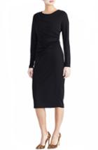 Women's Rachel Rachel Roy Ruched Waist Midi Dress - Black