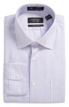 Men's Nordstrom Men's Shop Smartcare(tm) Traditional Fit Check Dress Shirt .5 32 - Coral
