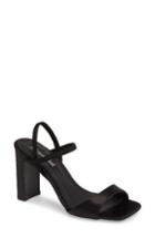 Women's Jeffrey Campbell Carine Square Toe Sandal M - Black