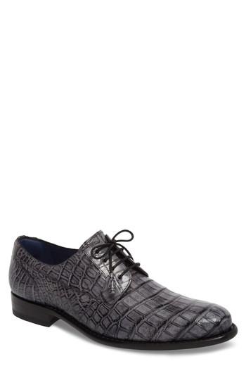 Men's Mezlan Hercules Plain Toe Derby M - Grey