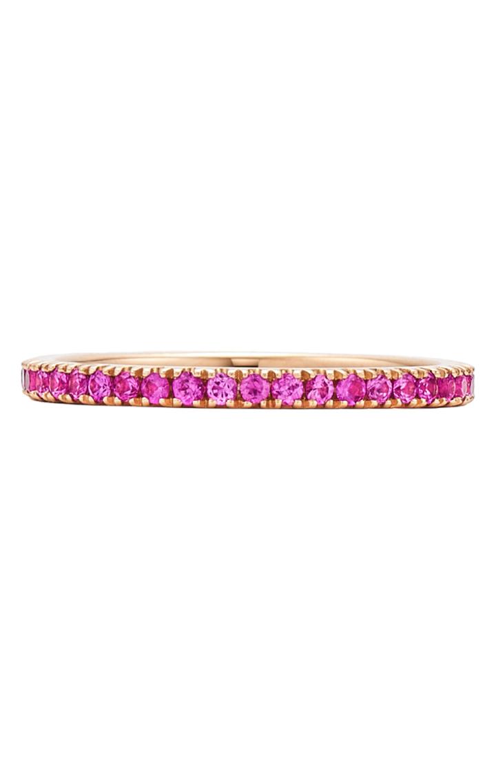 Women's Kwiat Pink Sapphire Stacking Ring