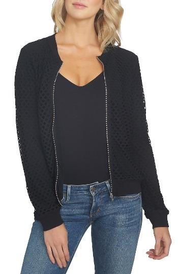 Women's 1. State Mesh Bomber Jacket
