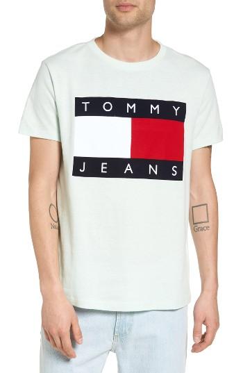 Men's Tommy Hilfiger '90s Flat T-shirt, Size - Blue