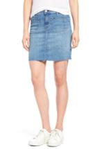 Women's Mother Patchie High Waist Denim Miniskirt