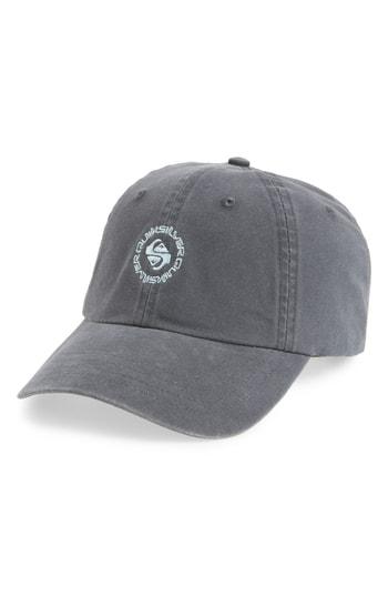 Men's Quiksilver Hood Muffin Baseball Cap - Grey