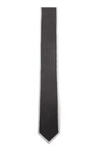 Men's Topman Contrast Edge Tie, Size - Black