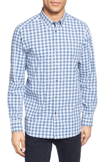Men's Ted Baker London Tripup Extra Trim Fit Check Sport Shirt