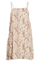 Women's Mimi Chica Print Lattice Back Dress - Pink
