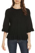 Women's Kate Spade New York Cable Sweater, Size - Black