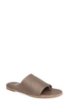 Women's Eileen Fisher 'mere' Thong Sandal .5 M - Metallic