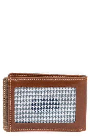 Men's Boconi Bryant Bifold Money Clip Wallet - Brown
