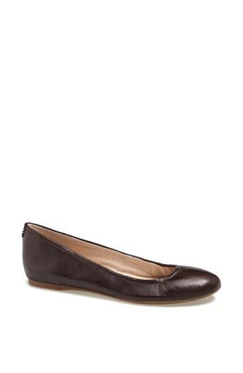 Sam Edelman 'noah' Flat Espresso Brown Leather
