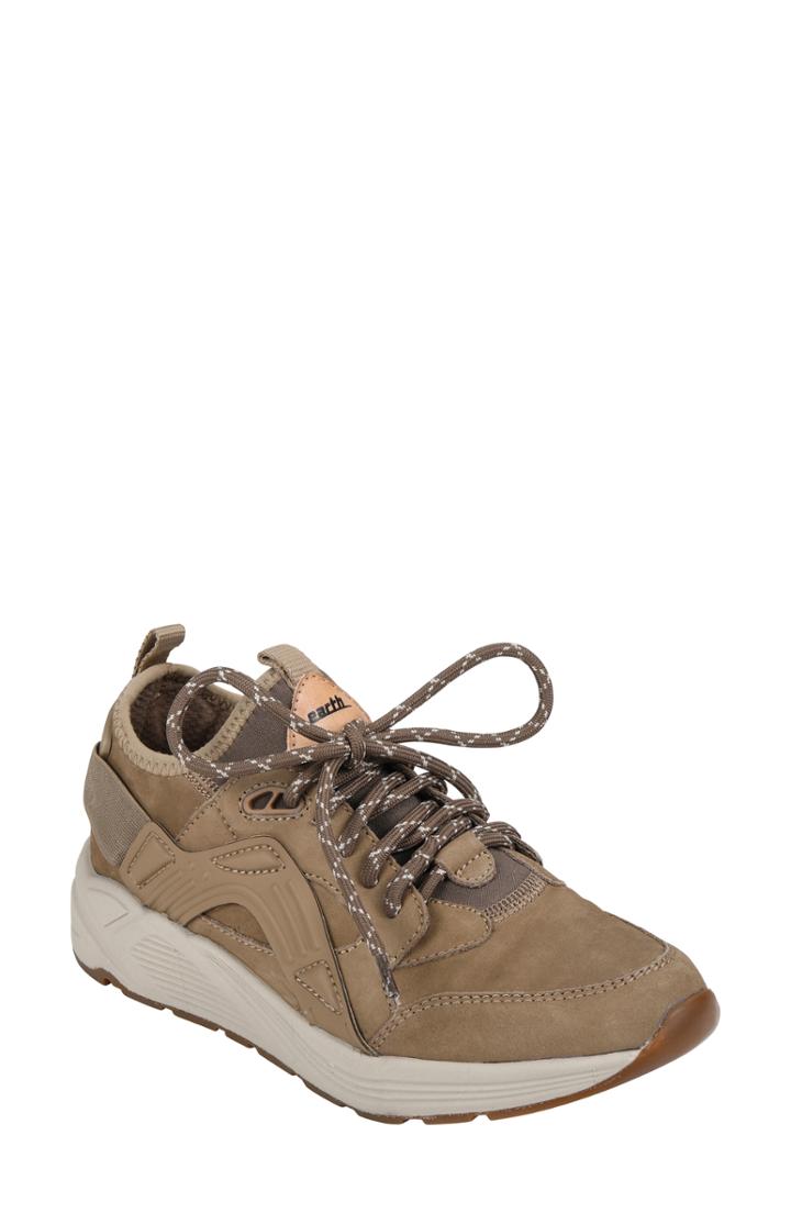 Women's Earth Saunter Sneaker .5 M - Beige