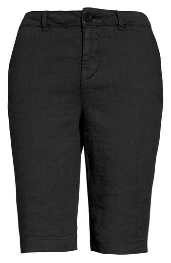 Women's Nydj Stretch Linen Blend Bermuda Shorts