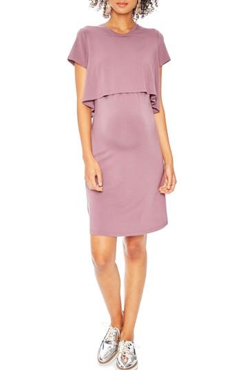 Women's Rosie Pope Anita Popover Maternity Dress - Pink