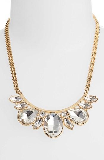 Nordstrom Crystal Bib Necklace (special Purchase)