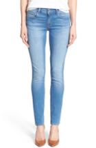 Women's Mavi Jeans Alexa Stretch Skinny Jeans, Size 27 X 30 - Blue (light Brushed Shanti) (online Only)