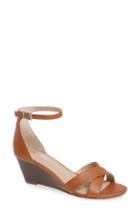 Women's Charles By Charles David Griffin Ankle Strap Wedge .5 M - Brown