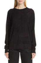 Women's Simon Miller Olean Oversize Crewneck Sweater - Black