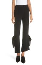 Women's Cinq A Sept Lou Ribbon Hem Pants - Black