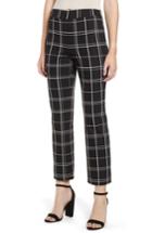 Women's Leith Pintuck Ponte Pant, Size - Black