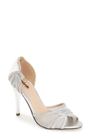 Women's Pink Paradox London 'lara' Open Toe Pump