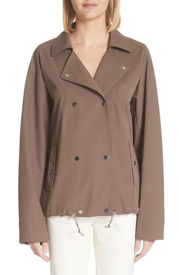 Women's Lafayette 148 New York Maxton Jacket, Size - Brown