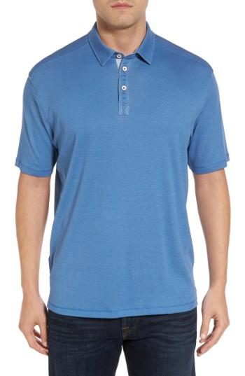 Men's Tommy Bahama Dual In The Sun Jersey Polo - Blue