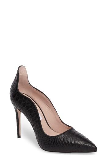 Women's James Chan Anika Ii Curved Pump .5 M - Black