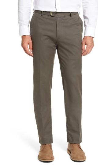 Men's Peter Millar Twill Pants - Grey