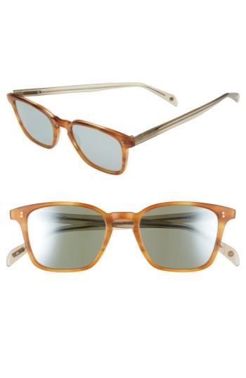 Men's Salt Murdock 51mm Polarized Sunglasses - Matte Sienna / Tea