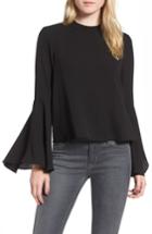 Women's Chelsea28 Bell Sleeve Top, Size - Black