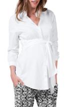 Women's Isabella Oliver Tie Front Maternity Shirt