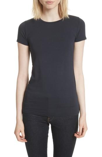 Women's Majestic Filatures Basic Stretch Knit Top - Blue