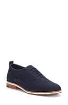 Women's Ed Ellen Degeneres Lucerne Knit Oxford M - Blue