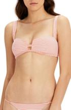 Women's Onia Kirsten Structured Bikini Top - Orange