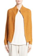 Women's Fabiana Filippi Knit Wool Blend Cardigan Us / 44 It - Metallic