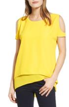 Women's Chaus Cold Shoulder Layered Blouse